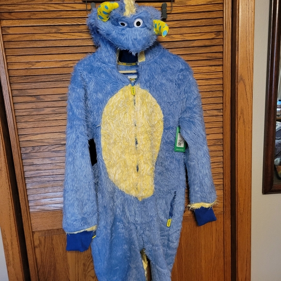 Tipsy Elves‎ NEW Monster Halloween Costume Monster Inc Sully Unisex - Picture 4 of 8